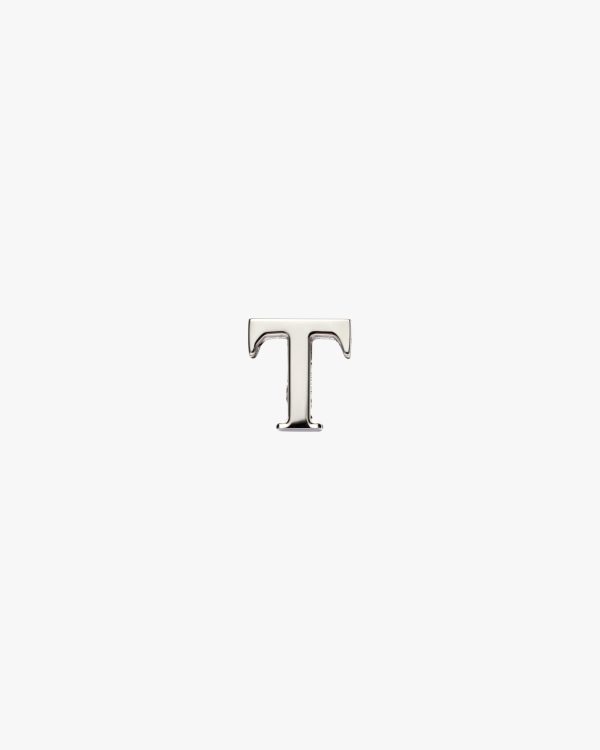 Polished Steel My Character sliding metal letter