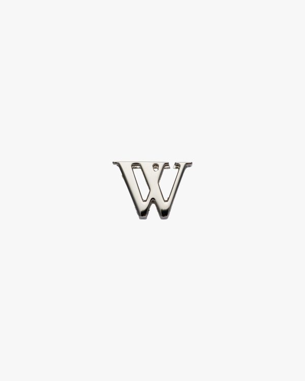 Polished Steel My Character sliding metal letter