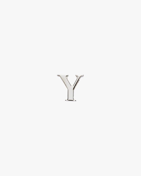 Polished Steel My Character sliding metal letter