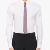 Raspberry Pinpoint Tie - Image 2