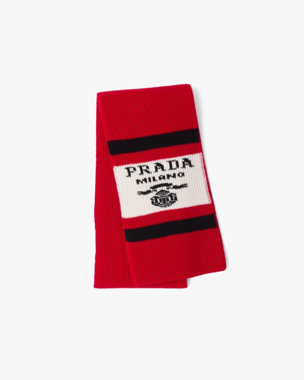 Red Cashmere scarf
