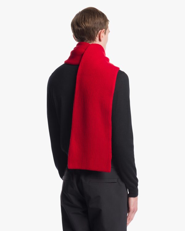 Red Cashmere scarf - Image 3