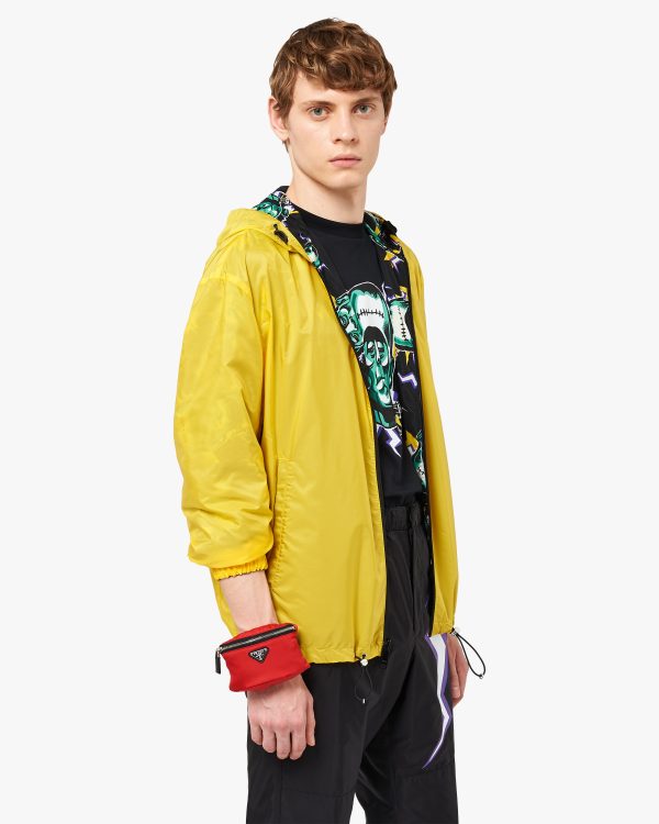 Red Nylon pouch - Image 3