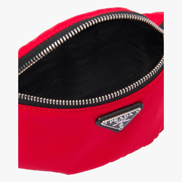 Red Nylon pouch - Image 5
