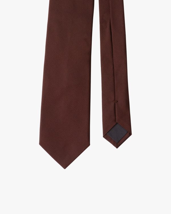 Rust Silk tie