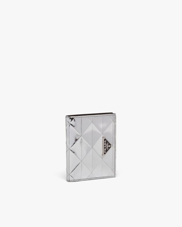 Silver Brushed leather wallet - Image 3