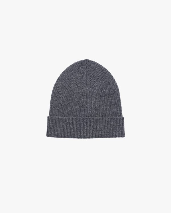 Slate Gray Cashmere Hat