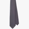 Smoky Gray Pinpoint Tie