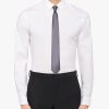 Smoky Gray Pinpoint Tie - Image 2