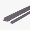 Smoky Gray Pinpoint Tie - Image 3
