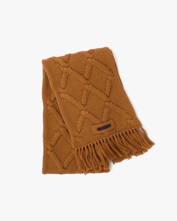 Tobacco Wool scarf