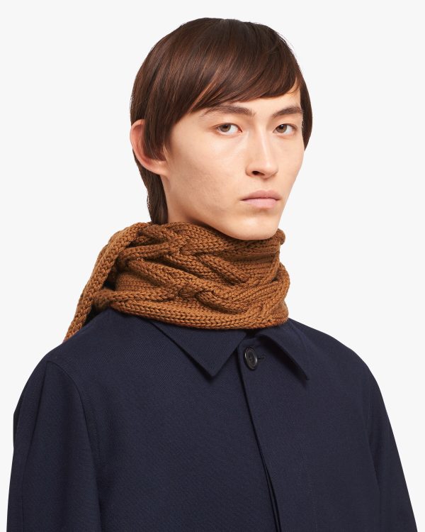 Tobacco Wool scarf - Image 2