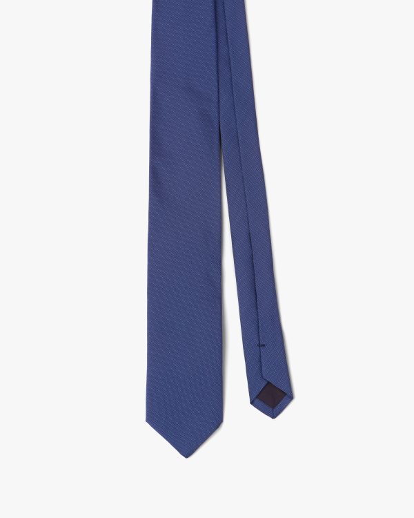 Uniform Gray Silk tie