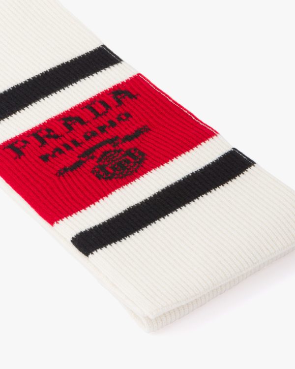 White Cashmere scarf - Image 2