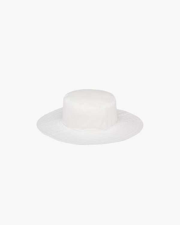 White Drill hat - Image 2