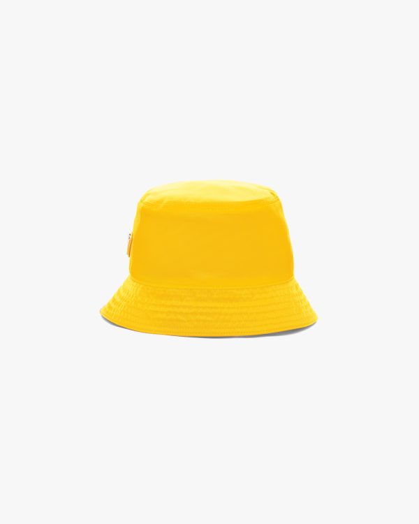 Yellow Re-Nylon bucket hat
