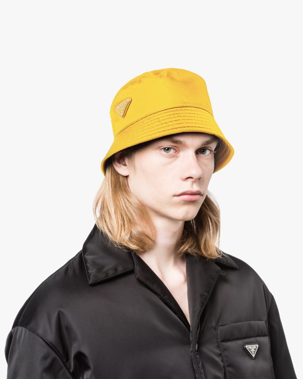 Yellow Re-Nylon bucket hat - Image 2