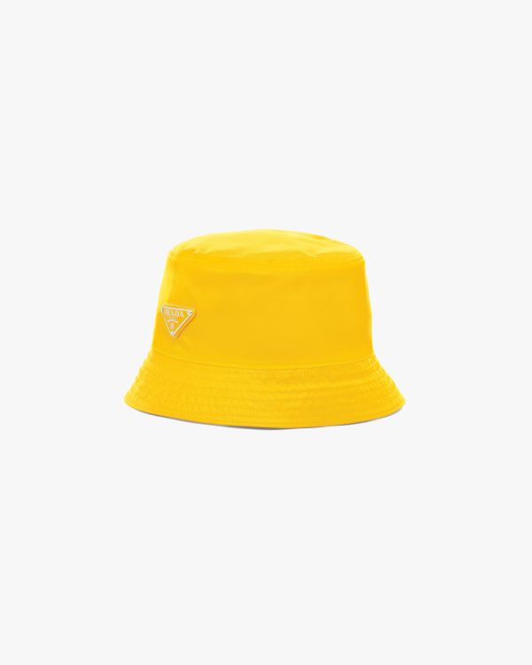 Yellow Re-Nylon bucket hat - Image 3