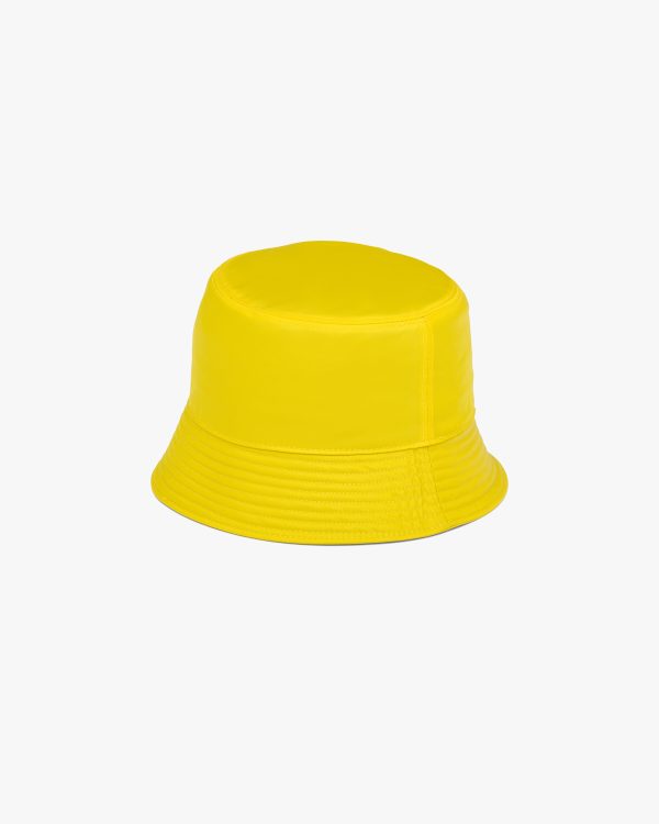 Yellow/ardesia Nylon Bucket Hat - Image 3