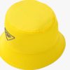 Yellow/ardesia Nylon Bucket Hat - Image 4