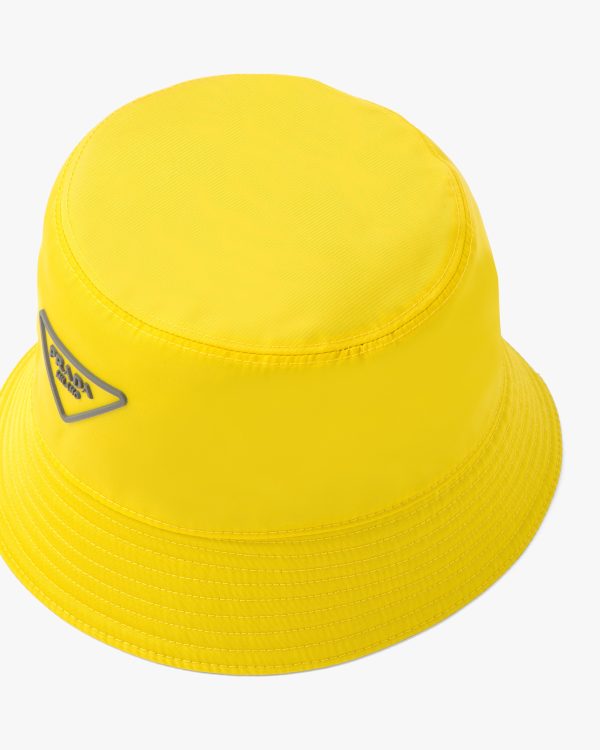 Yellow/ardesia Nylon Bucket Hat - Image 4