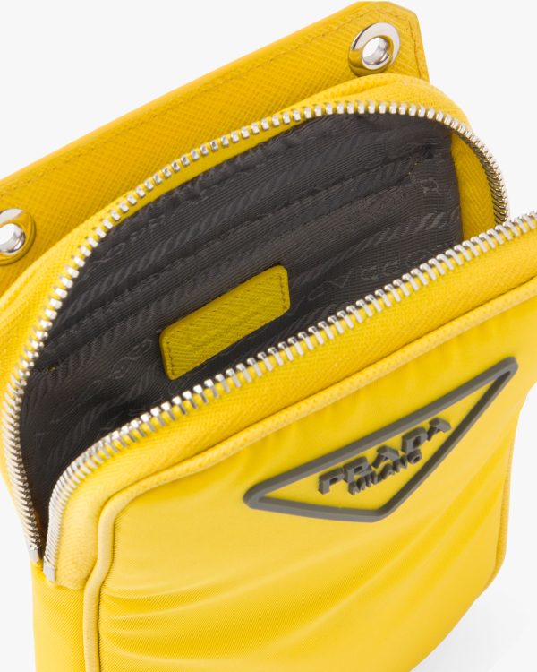 Yellow/ardesia Nylon Cellphone Case - Image 4