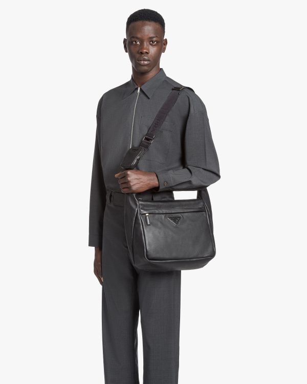 Black Leather shoulder bag - Image 2