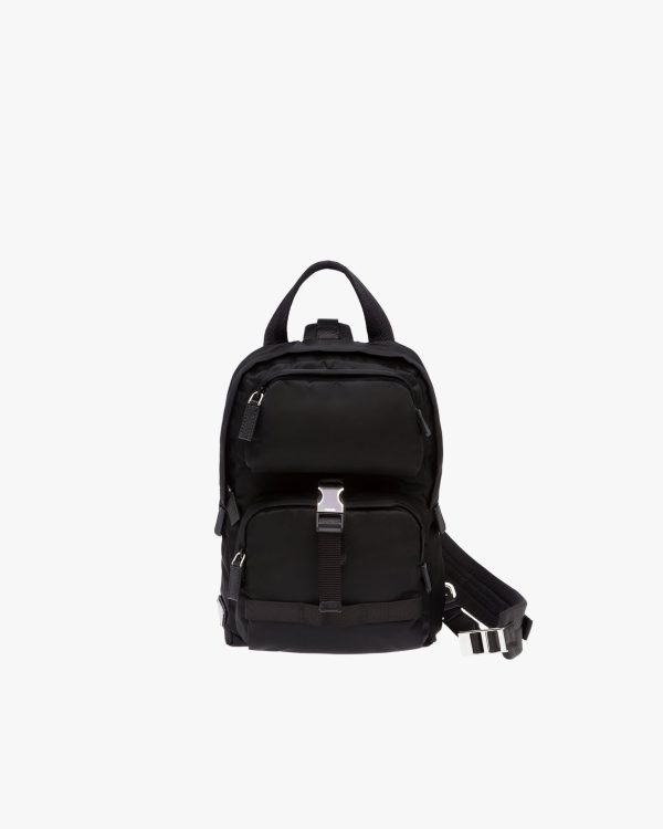 Black Nylon Backpack