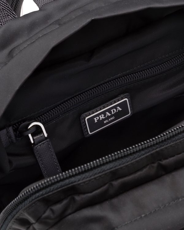 Black Nylon Backpack - Image 5