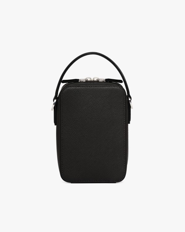 Black Prada Brique Saffiano leather bag - Image 4