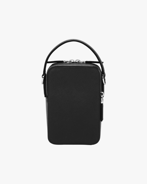 Black Prada Brique Saffiano leather bag - Image 4