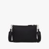Black Re-Nylon and Saffiano leather shoulder bag - Image 4