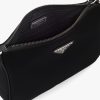Black Re-Nylon and Saffiano leather shoulder bag - Image 5