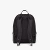 Black Re-Nylon and leather backpack - Image 4