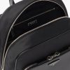 Black Re-Nylon and leather backpack - Image 5