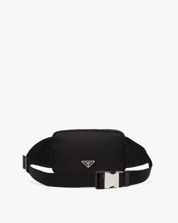 Black Re-Nylon belt bag - Image 4