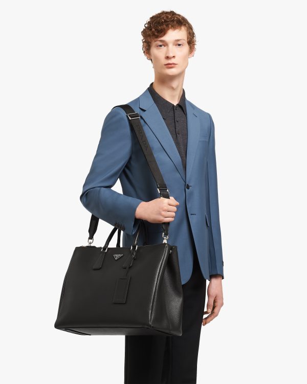 Black Saffiano Leather Prada Galleria bag - Image 2