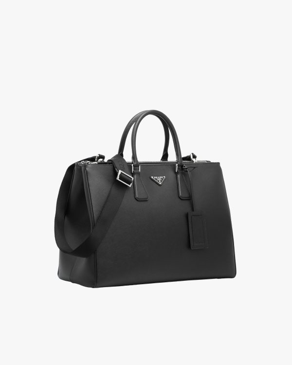Black Saffiano Leather Prada Galleria bag - Image 3