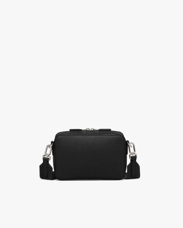 Black Saffiano leather Prada Brique bag - Image 4