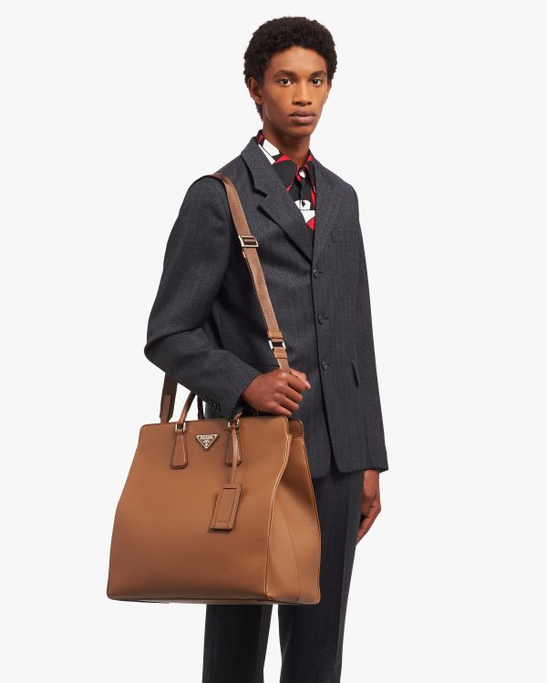 Cinnamon Saffiano Leather Prada Galleria bag - Image 2