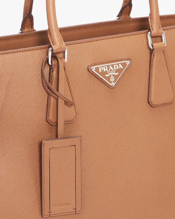Cinnamon Saffiano Leather Prada Galleria bag - Image 6