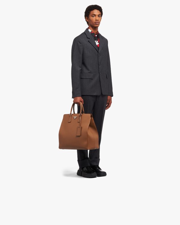 Cinnamon Saffiano Leather Prada Galleria bag - Image 7
