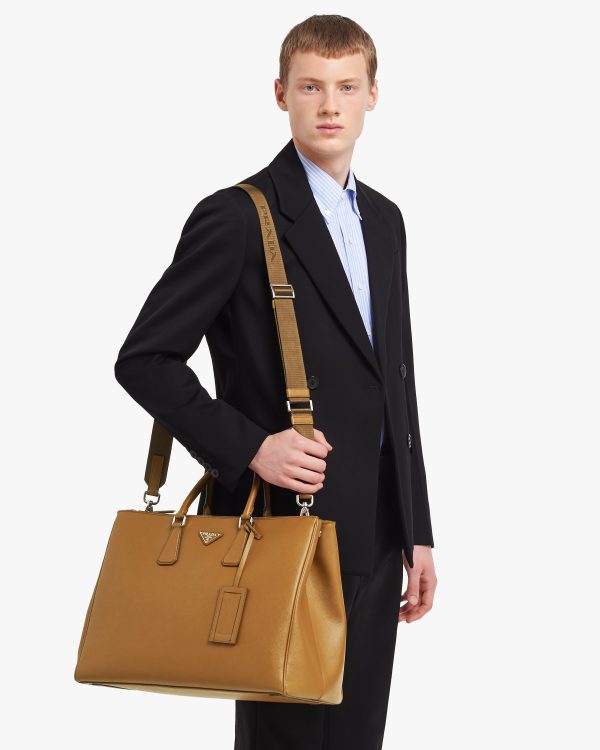 Cinnamon Saffiano Leather Prada Galleria bag - Image 2