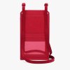 Fiery Red Saffiano Leather Smartphone Case - Image 3