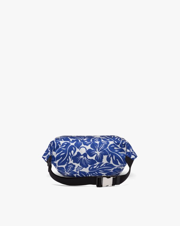 Indigo Blue Printed fabric belt bag - Image 4
