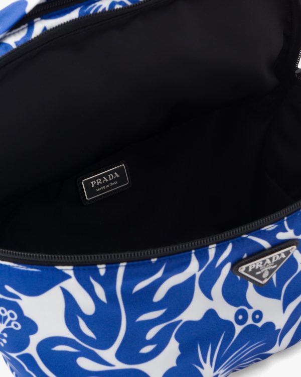 Indigo Blue Printed fabric belt bag - Image 5