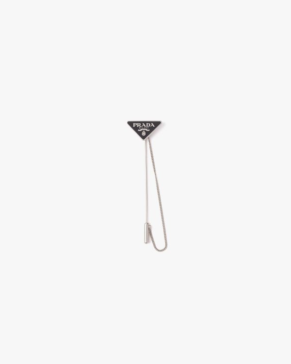 Black Prada Symbole brooch