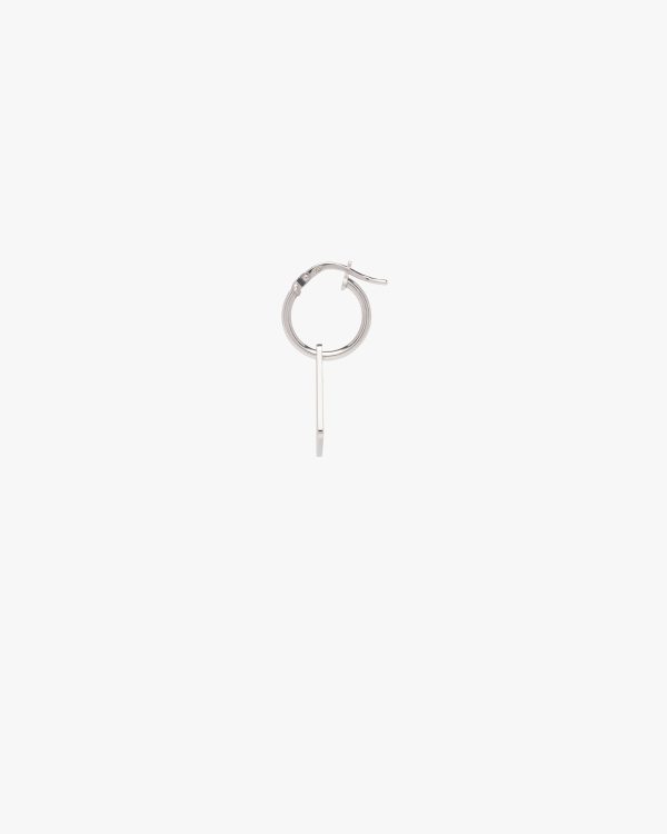 Black Prada Symbole pendant earring - Image 2