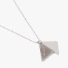 Silver Prada Symbole pendant necklace - Image 2