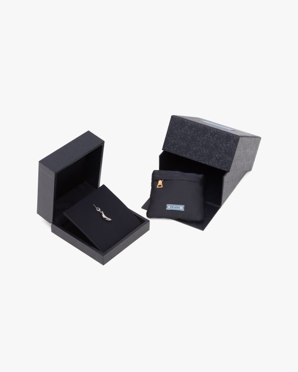 White Gold Banana Jewels Charm - Image 2
